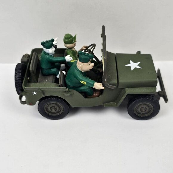 Beetle Bailey in Willy's Jeep Adventures‎ Gate Gateway 1:32 Scale Military Army - Picture 5 of 15